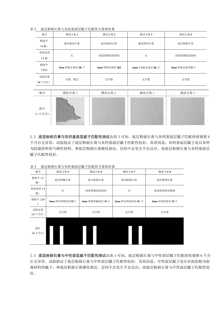 底层抹灰石膏与水泥基面层腻子匹配性的应用研究.docx_第3页