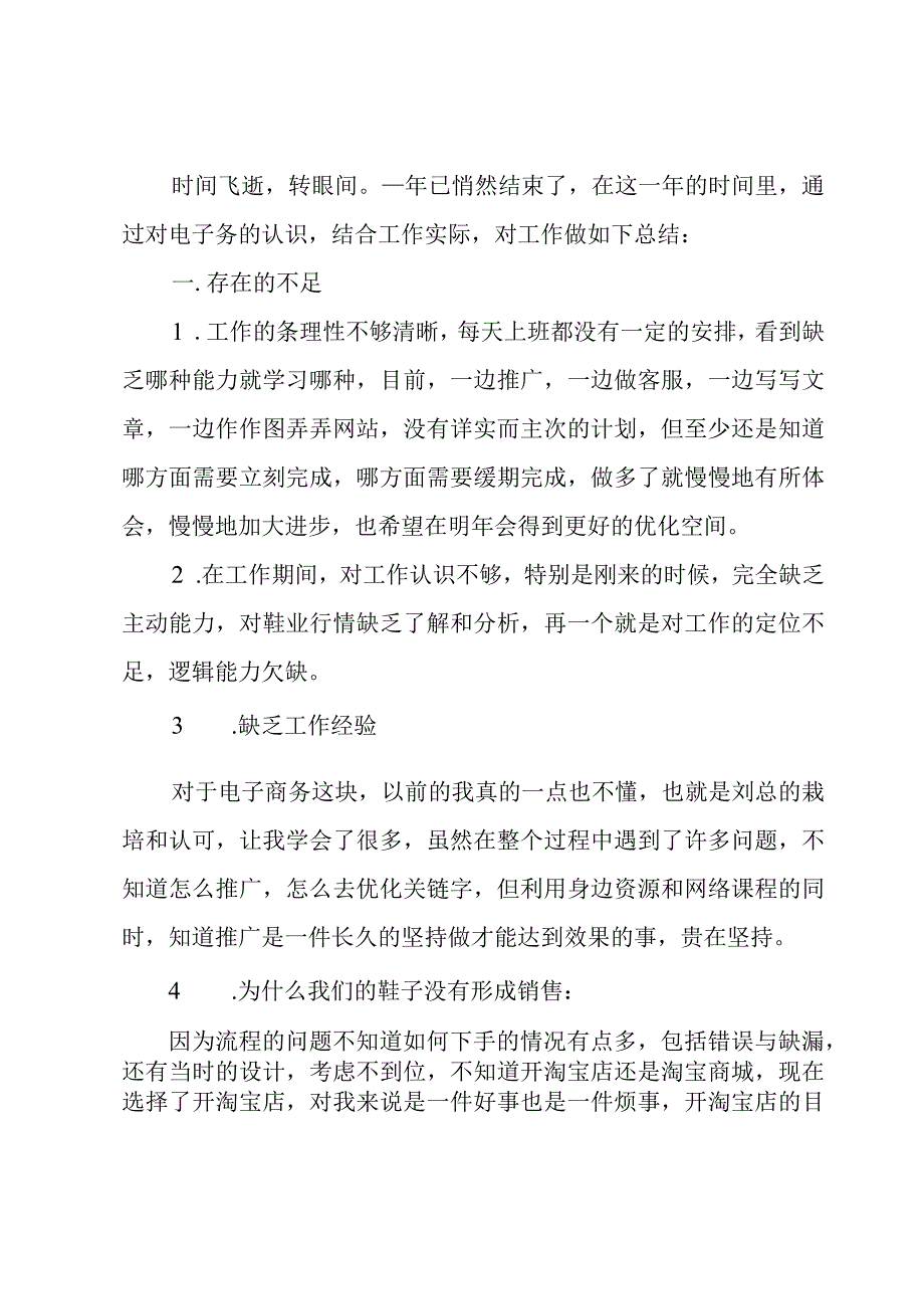 电子商务年度工作总结报告7篇.docx_第3页