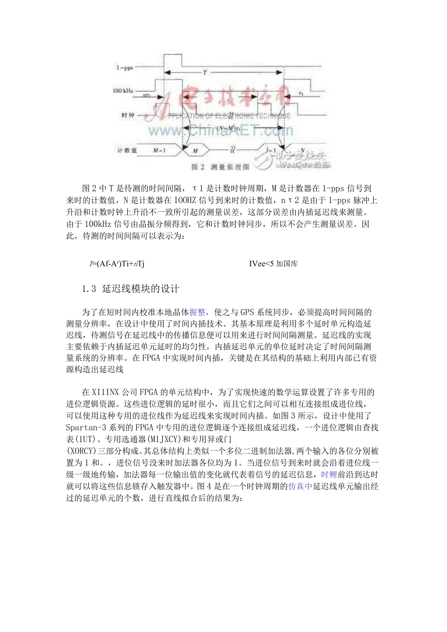 可同步于GPS的FPGA恒温晶振频率校准系统设计.docx_第2页