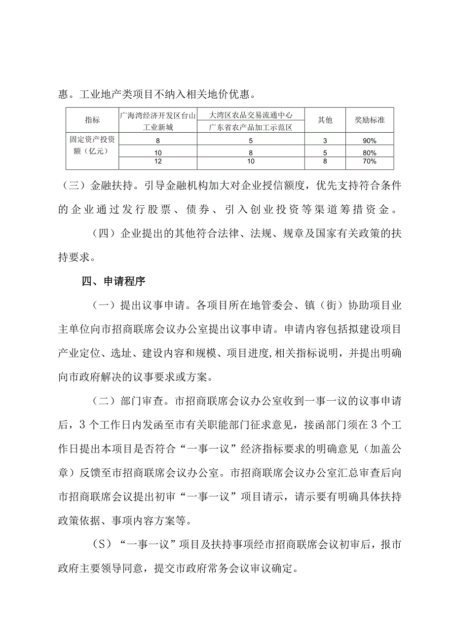 台山市重大产业项目“一事一议”实施办法（征求意见稿）.docx_第3页