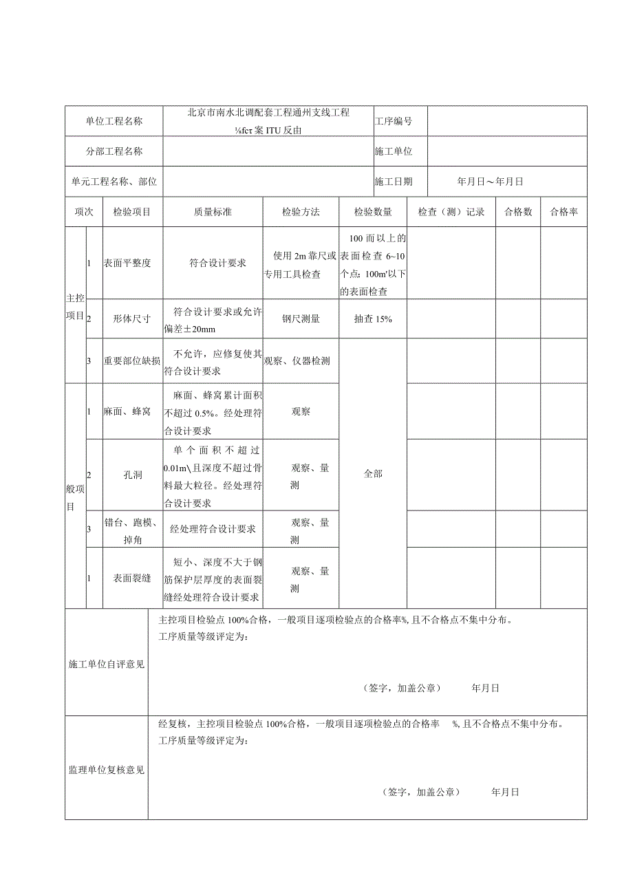 外观质量验收评评定表.docx_第2页