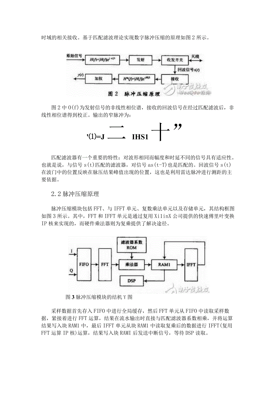 利用ADS5500的FPGA1024点的数字脉冲压缩系统设计.docx_第2页