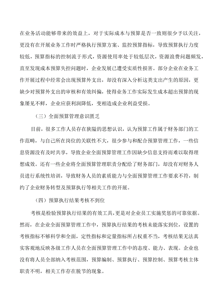 企业全面预算管理问题对策.docx_第2页