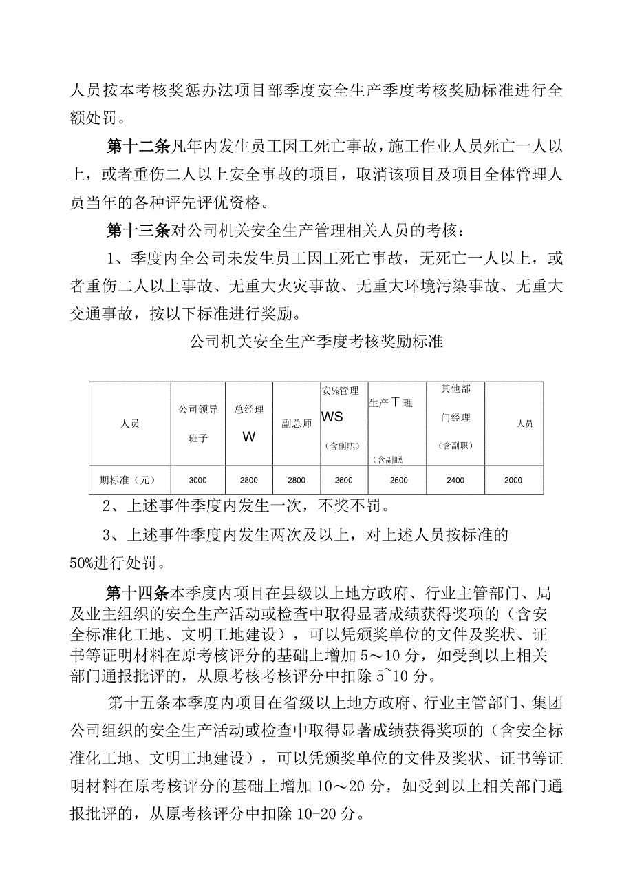 中交三公局四公司安全生产考核奖惩办法(征求意见稿）.docx_第3页