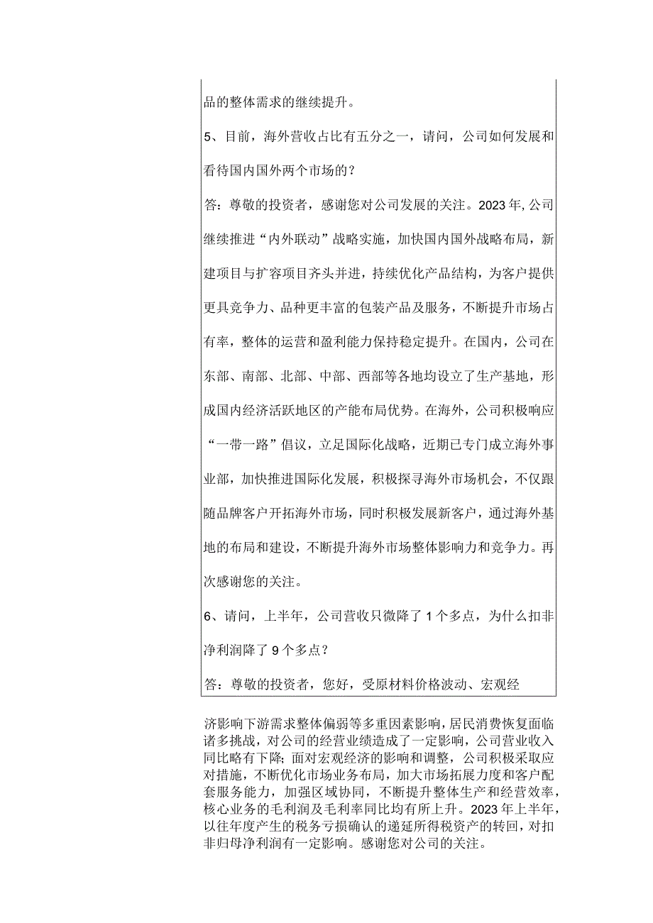 证券代码601968证券简称宝钢包装上海宝钢包装股份有限公司投资者关系活动记录表.docx_第3页