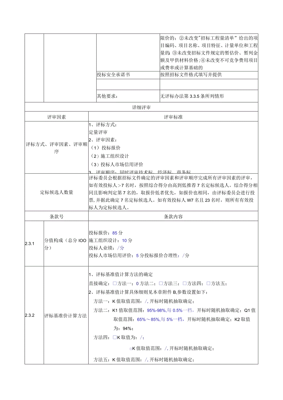 评标办法评定分离法评标办法前附表.docx_第2页