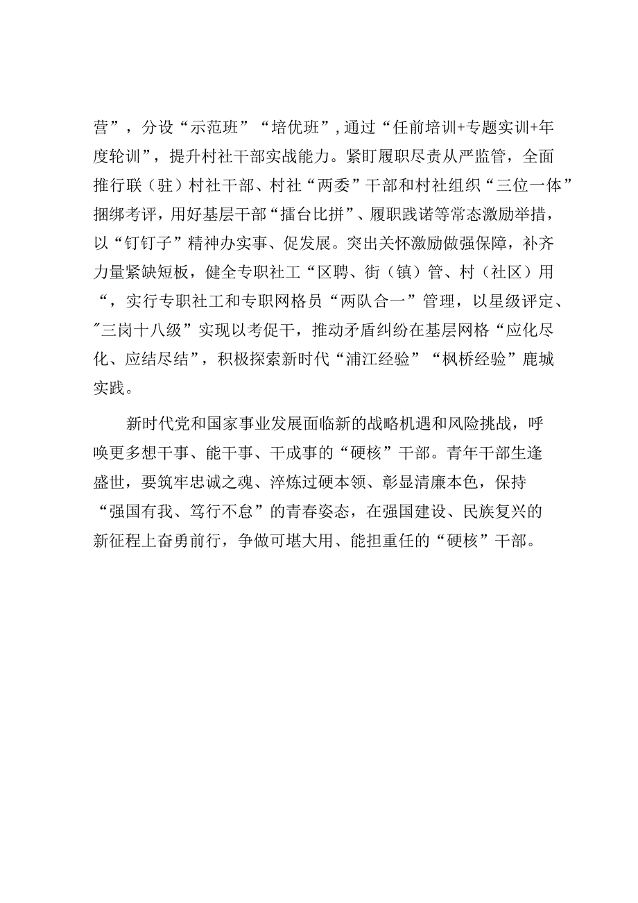 心得体会：以党建引领基层治理筑牢“红色根脉”强基示范.docx_第3页