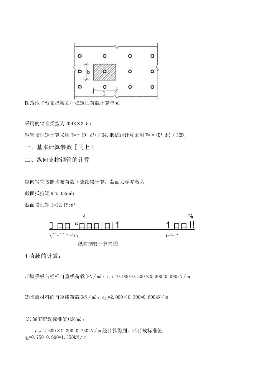 落地式卸料平台一计算书.docx_第2页