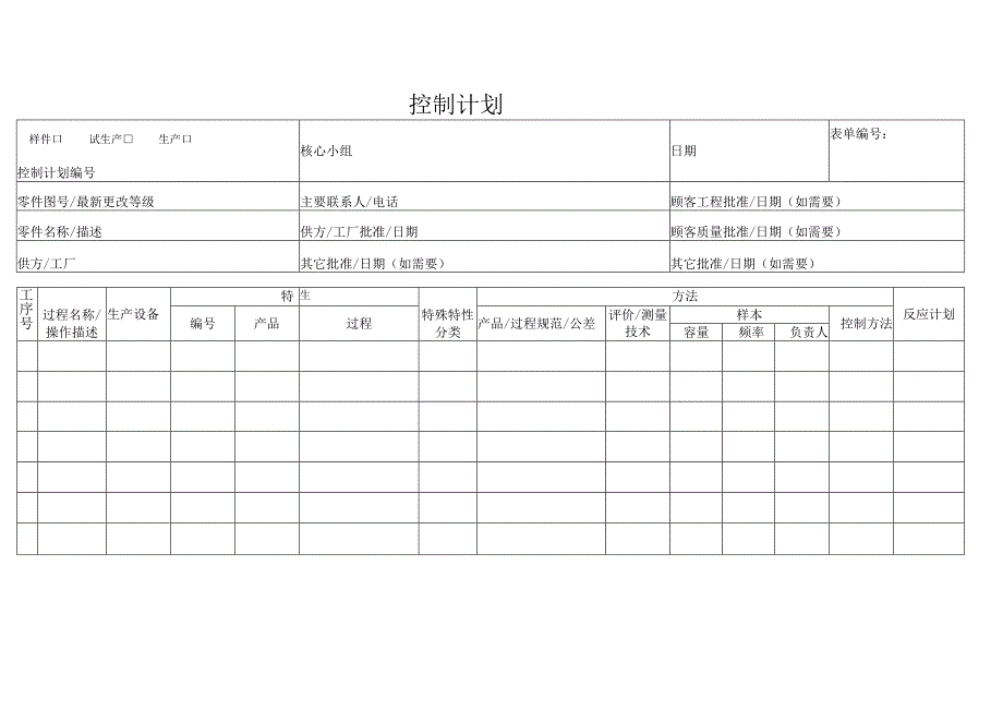 控制计划(空白).docx_第1页