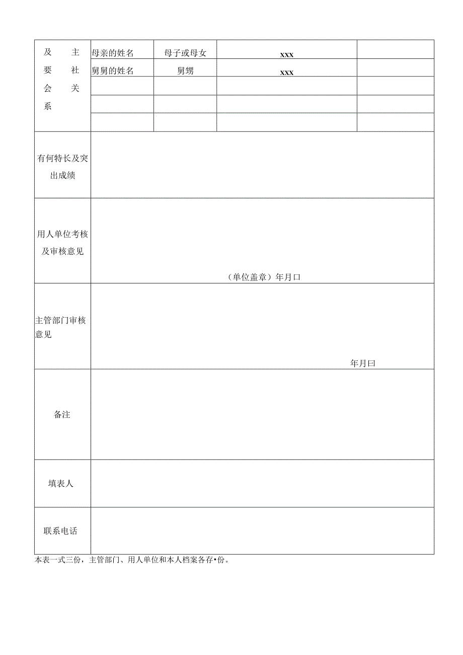 陆丰市基层公共就业创业服务岗位聘用人员审核表.docx_第2页