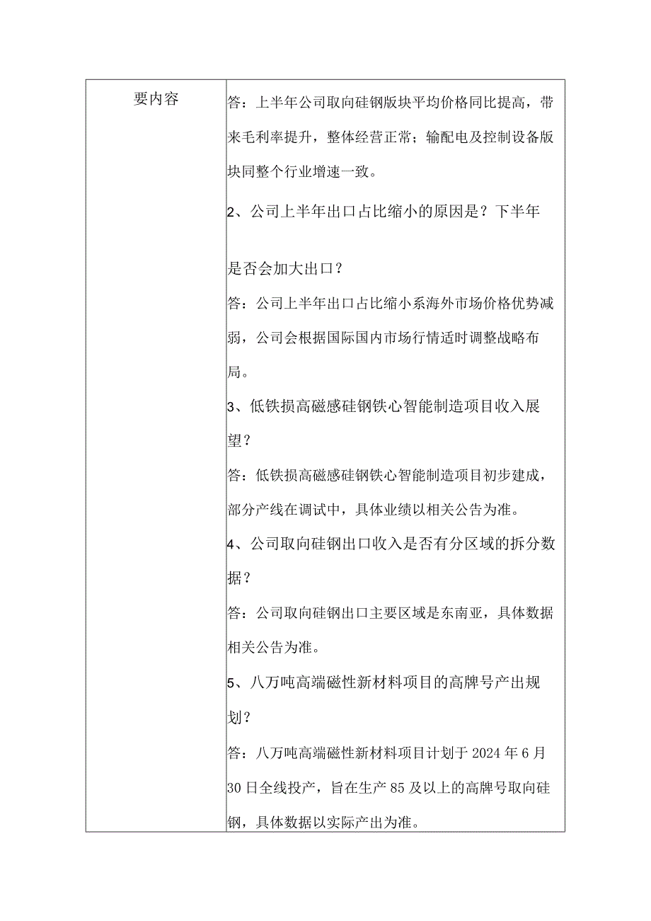 重庆望变电气集团股份有限公司投资者关系活动记录表.docx_第2页