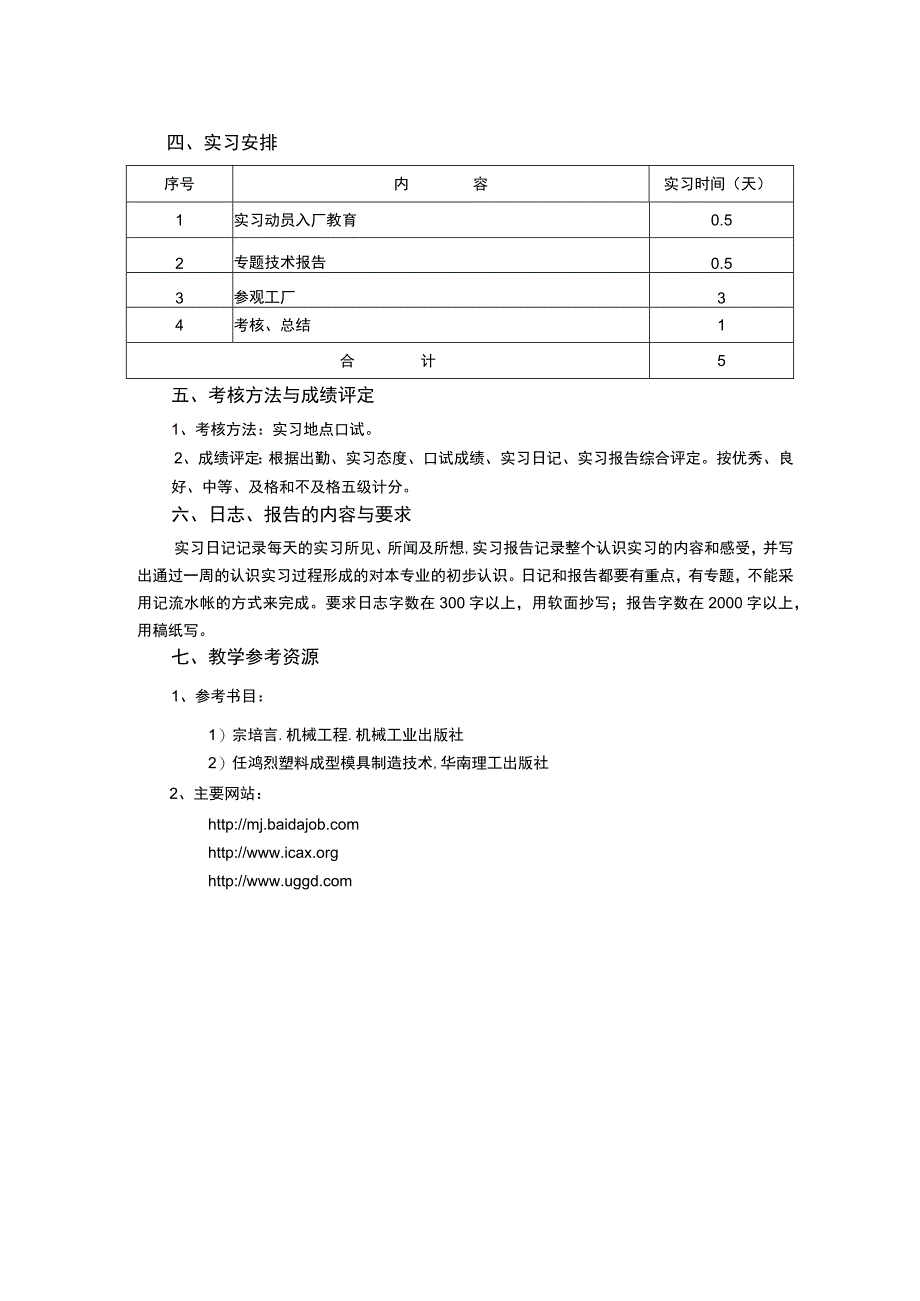 材料成型及控制工程认识实习教学大纲.docx_第2页