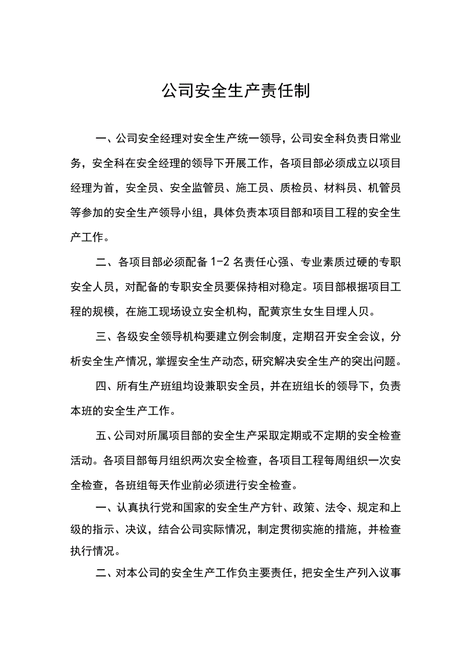 各级管理人员安全生产责任制范文.docx_第2页