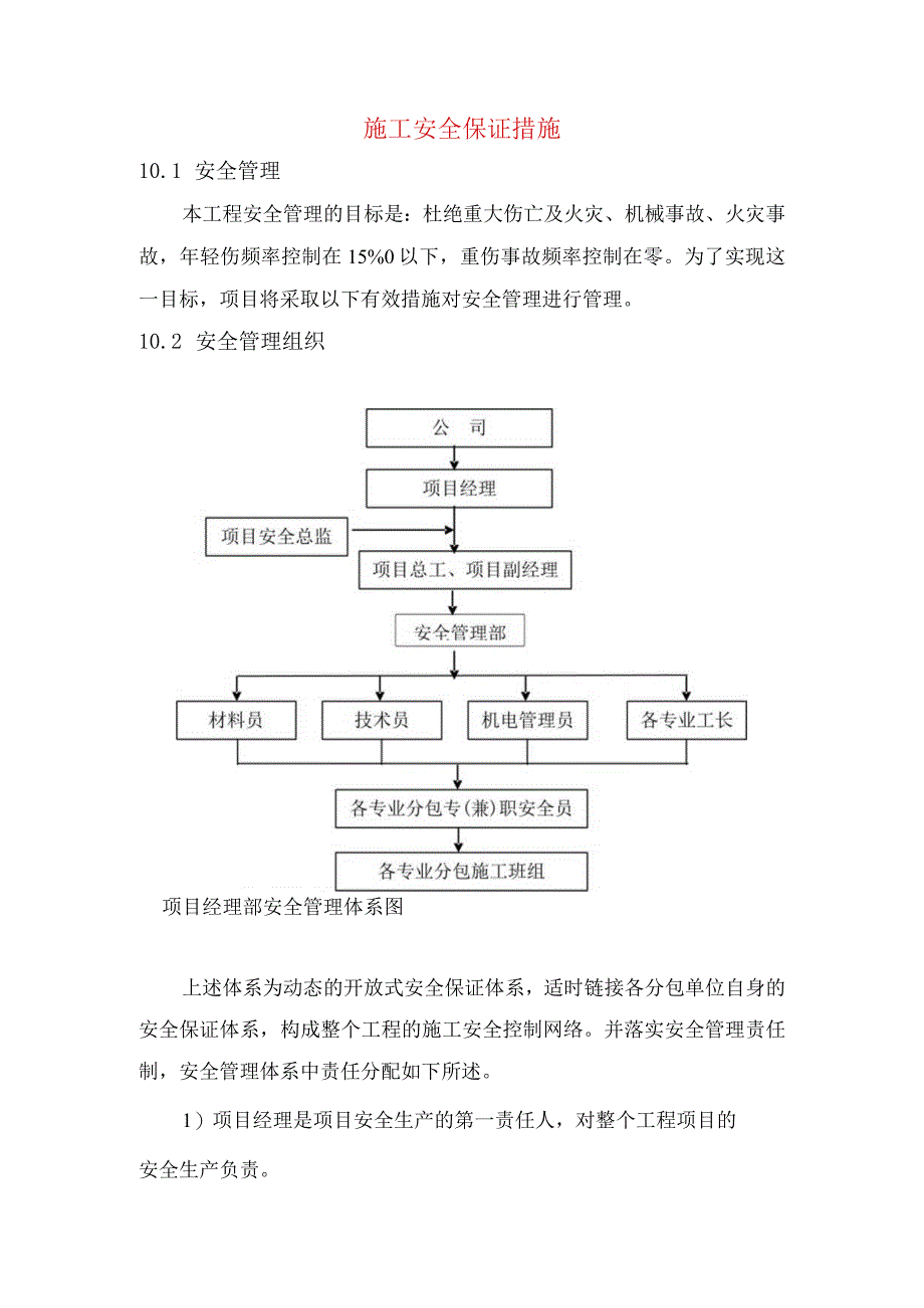 施工安全保证措施.docx_第1页