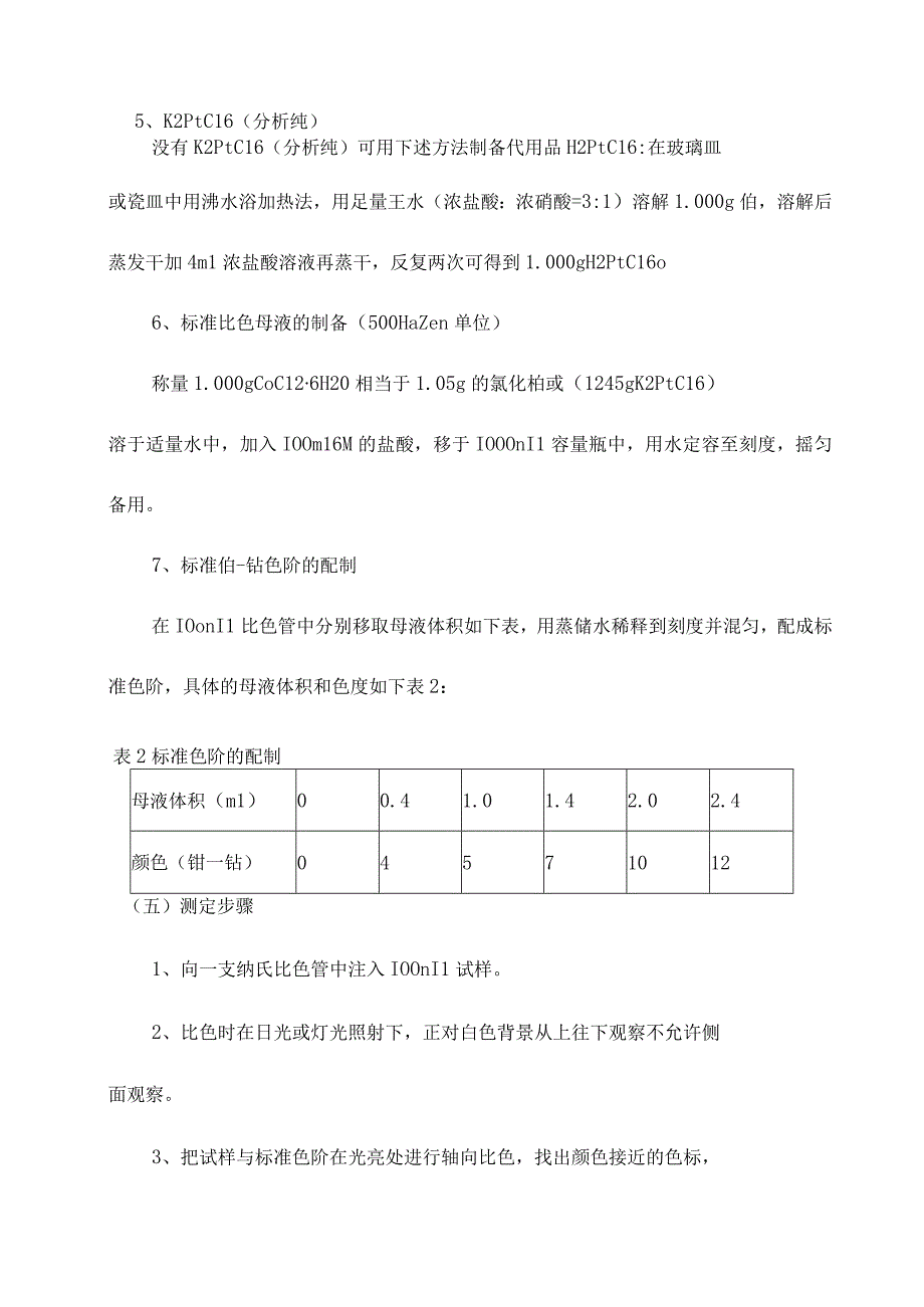 工业用冰乙酸色度测定操作规程.docx_第2页