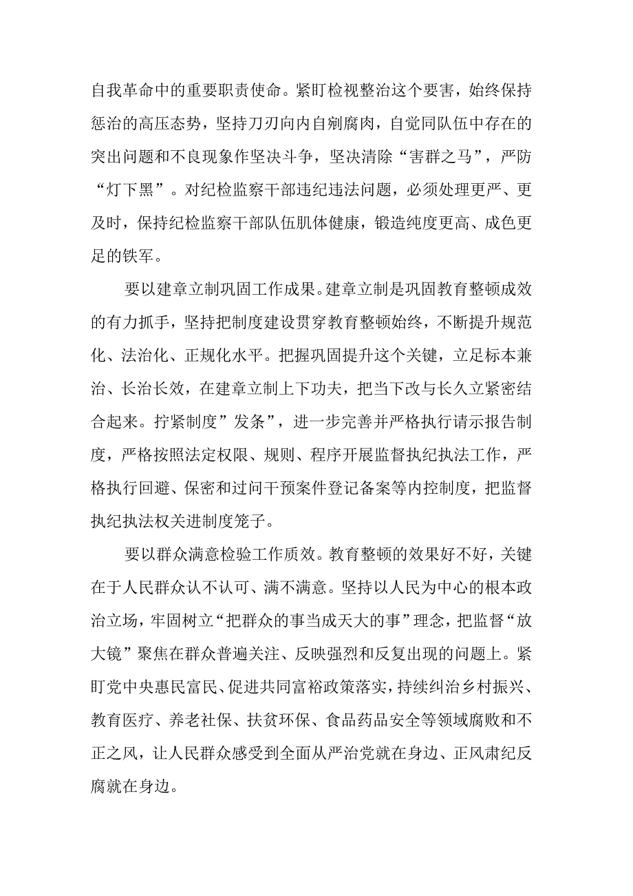 县纪委书记教育整顿党性分析报告(二篇).docx_第2页