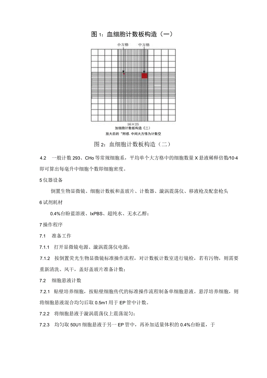 手动细胞计数标准操作规程.docx_第2页