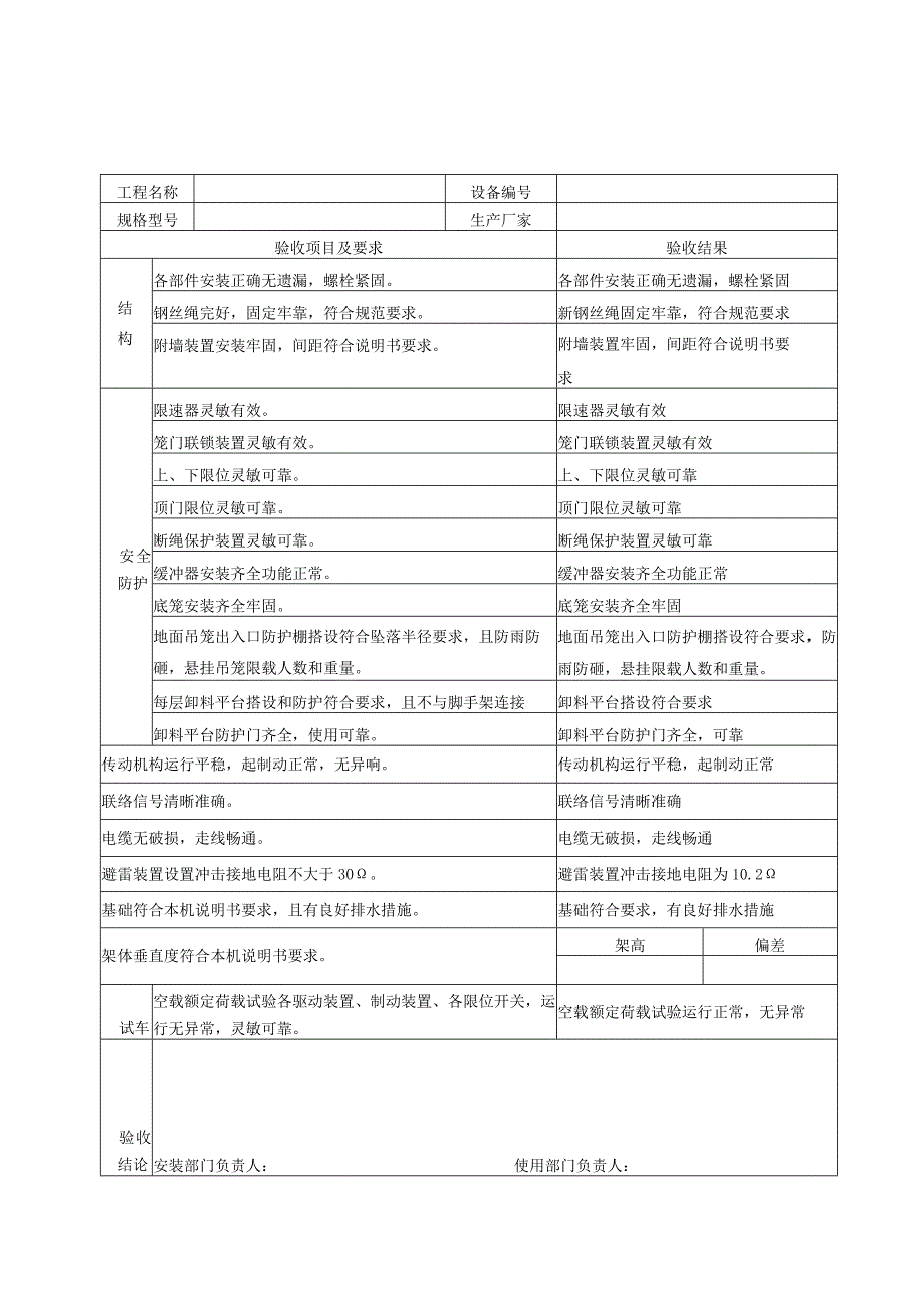 外用电梯验收记录范文.docx_第2页