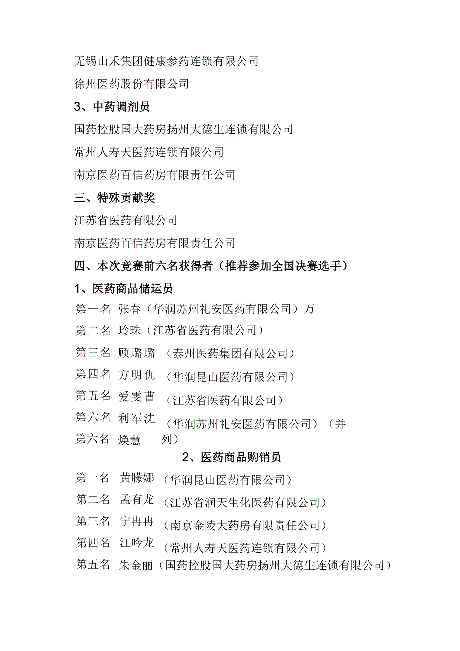 江苏省医药商业协会江苏省职业技能鉴定中心.docx_第2页