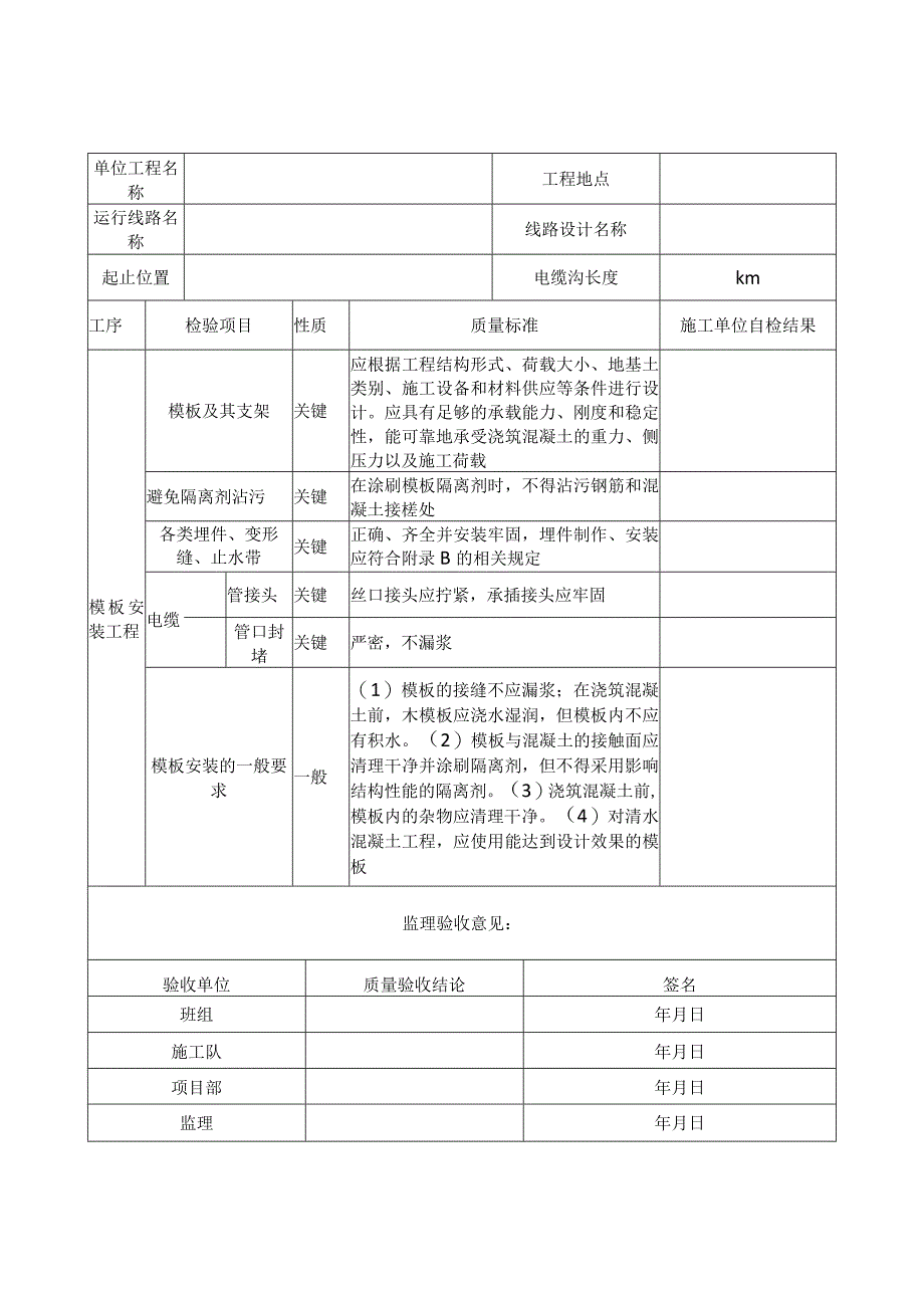 电缆沟（井）验收表.docx_第2页