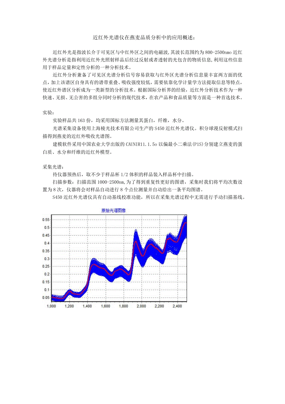 近红外光谱仪在燕麦品质分析中的应用.docx_第1页