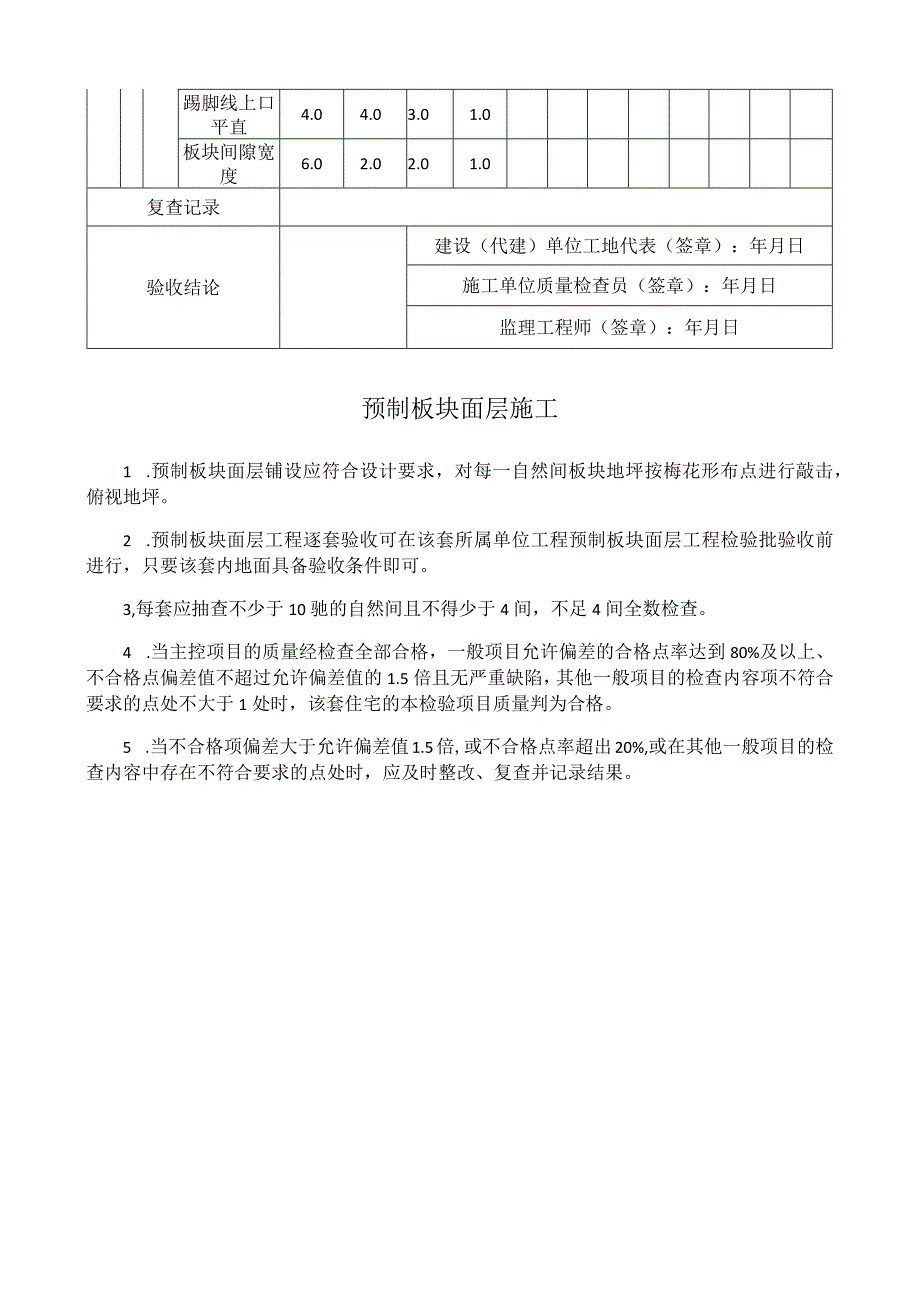 预制板块面层施工质量逐套验收记录表.docx_第2页