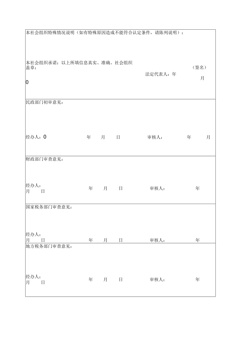 湖南省公益性捐赠税前扣除资格申请表.docx_第2页