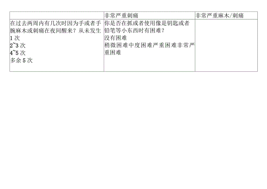 腕管综合症功能评估表.docx_第2页