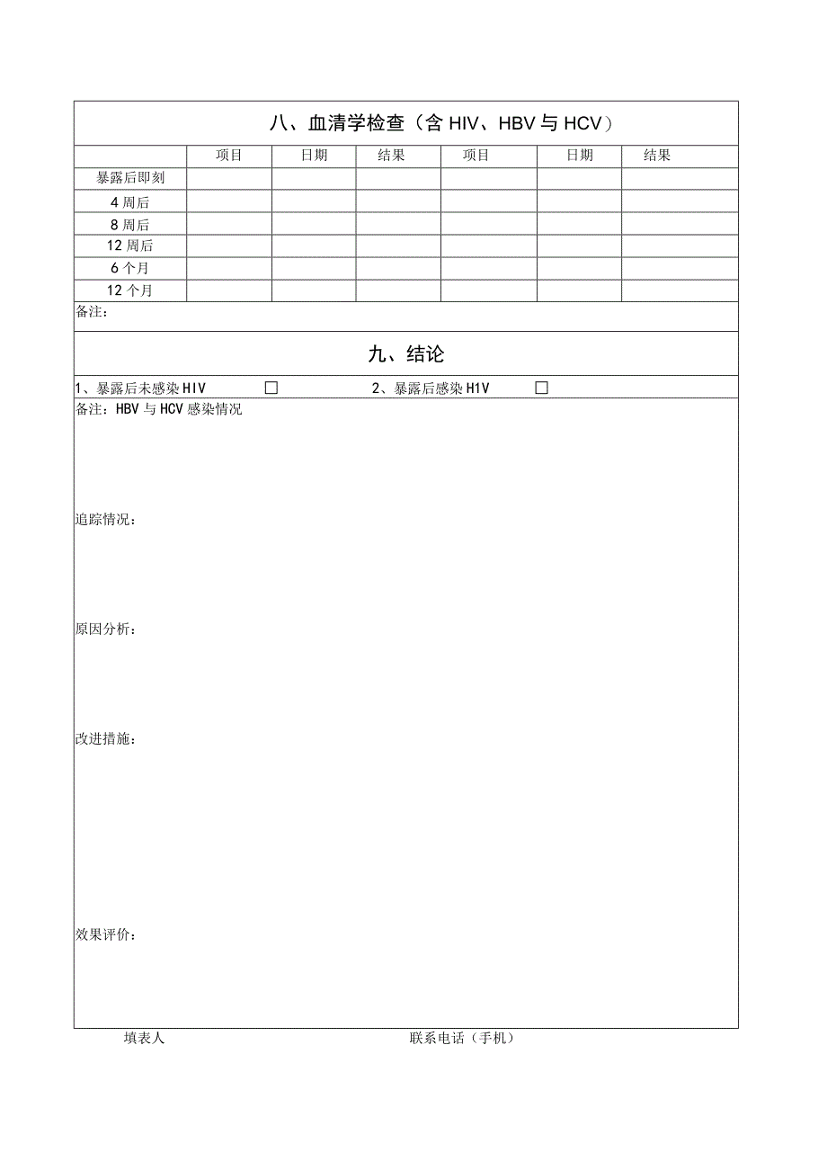 352-02-卫生院-医务人员职业暴露登记表.docx_第3页