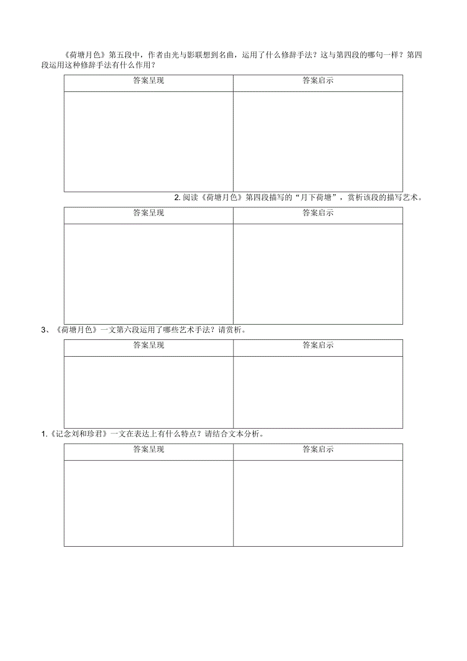 2024一轮复习 散文的艺术技巧（讲义）（原卷版）.docx_第2页