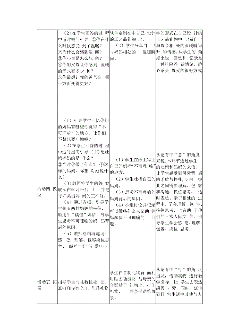 中职班主任能力大赛班级活动方案感恩.docx_第3页