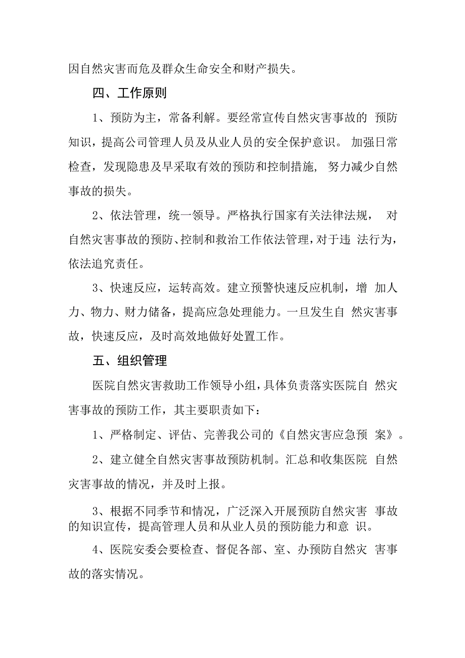 医院自然灾害应急预案.docx_第3页