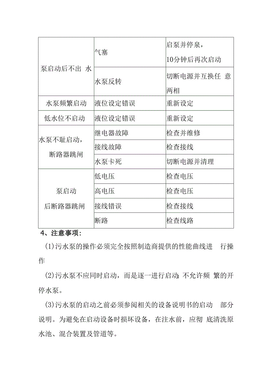 医院污水处理站污水泵运营维护计划方案.docx_第3页