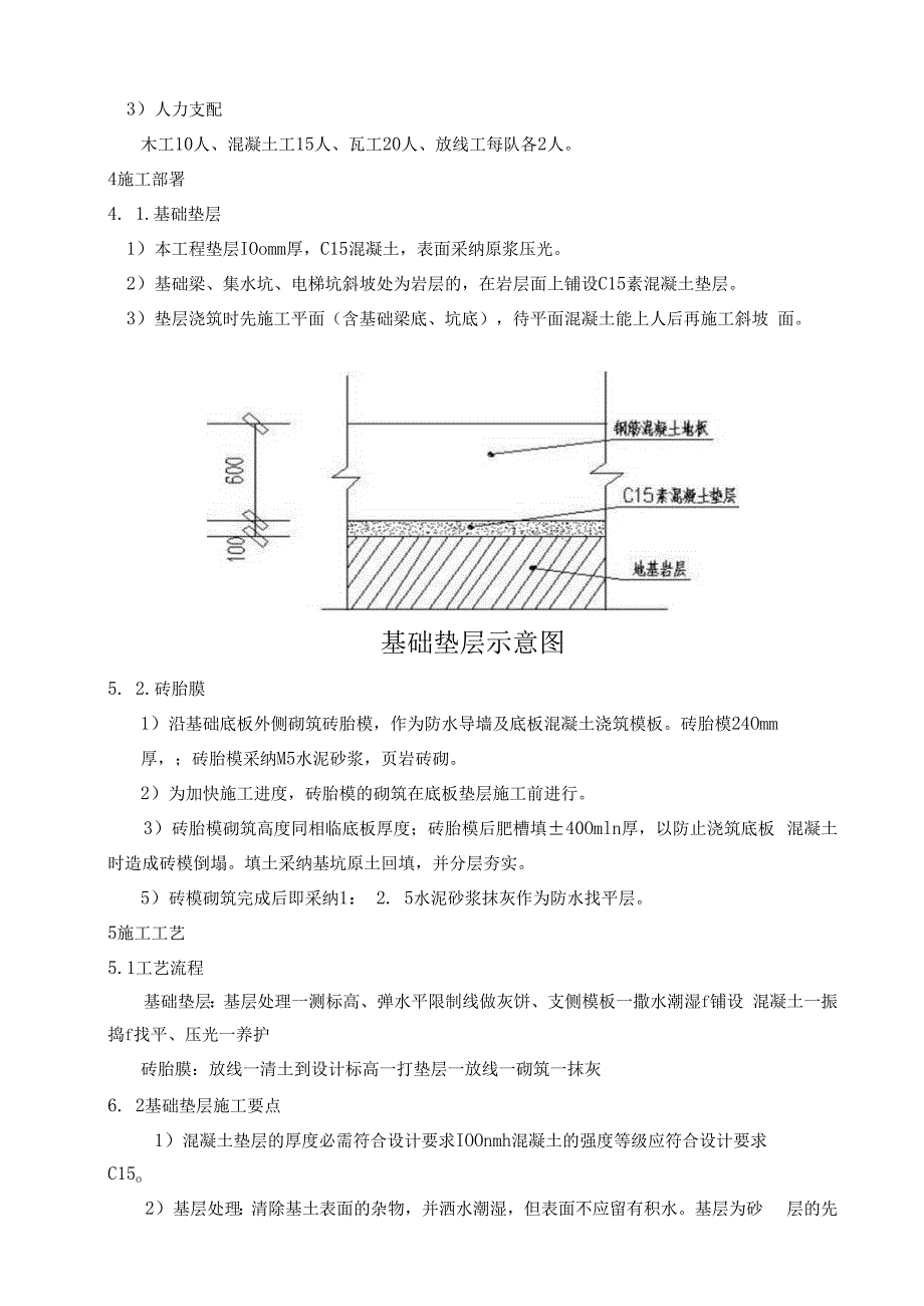 基础垫层及砖胎模施工方案.docx_第2页