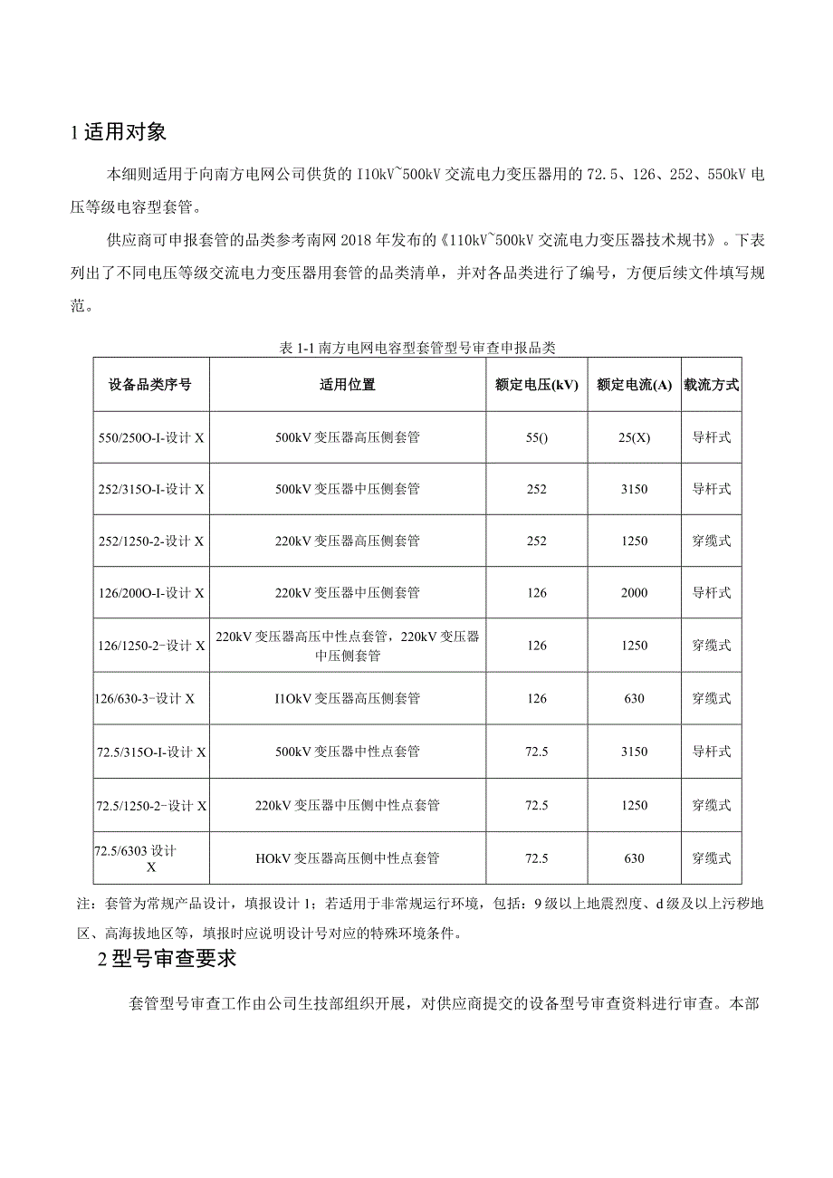 附件1：变压器套管型号审查实施细则（征求供应商意见）.docx_第3页