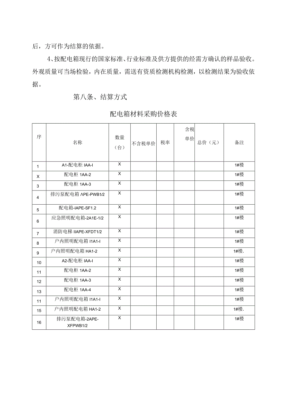 XX集团建设有限公司XX配电箱采购合同(2023年).docx_第3页