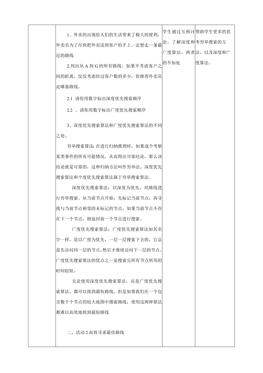 电子工业版信息科技九年级上册2-1 搜索算法 教案.docx_第2页