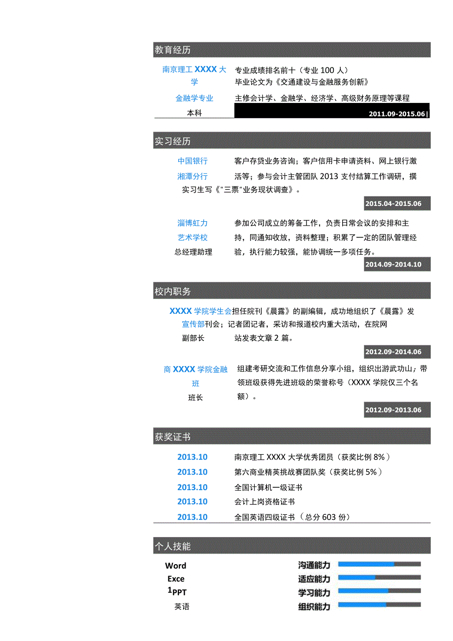 个人简历模板0057简历.docx_第1页