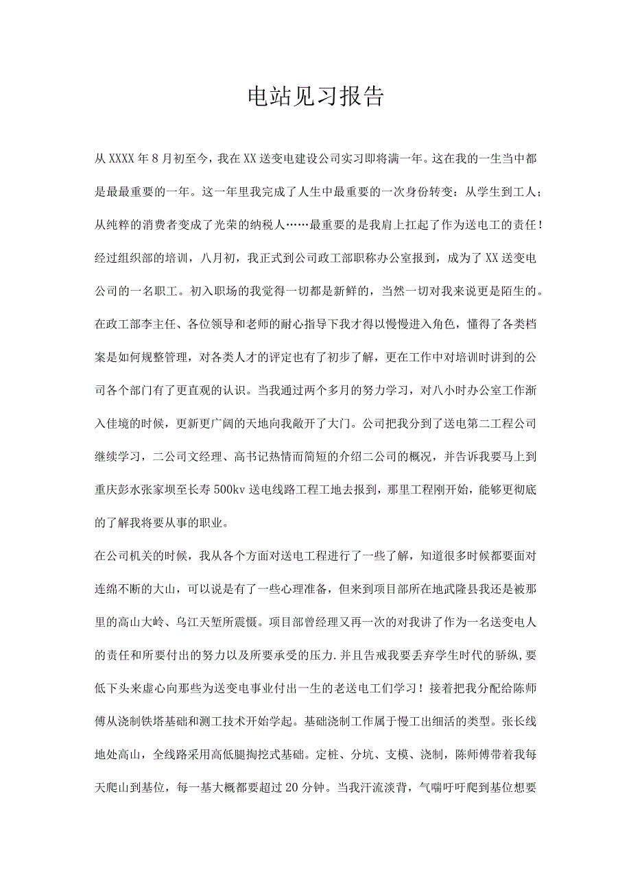 电站见习报告.docx_第1页