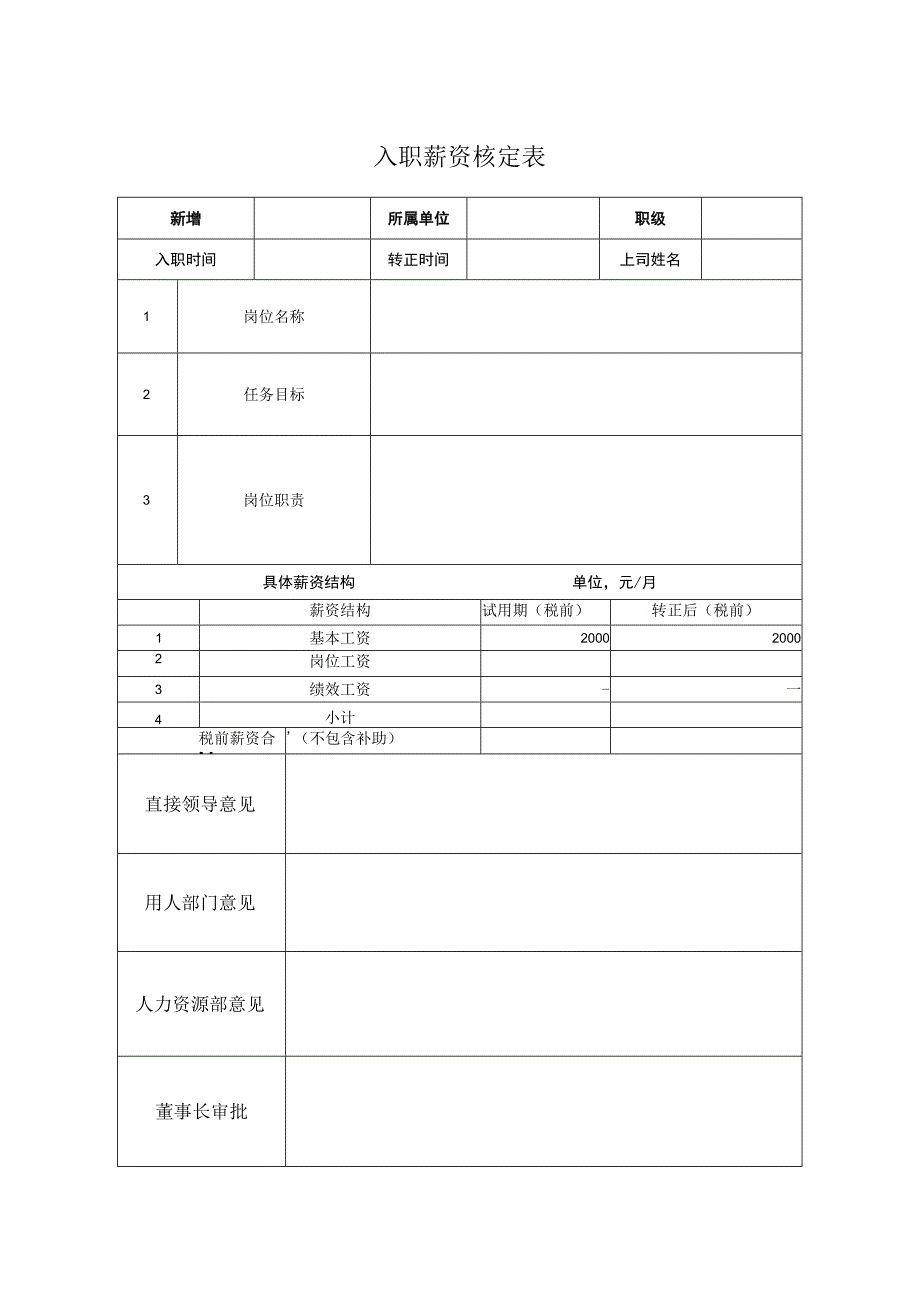 入职薪资核定表.docx_第1页