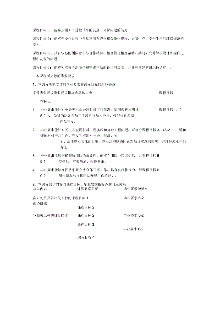 《材料类各专业金工实习B》课程教学大纲.docx_第2页