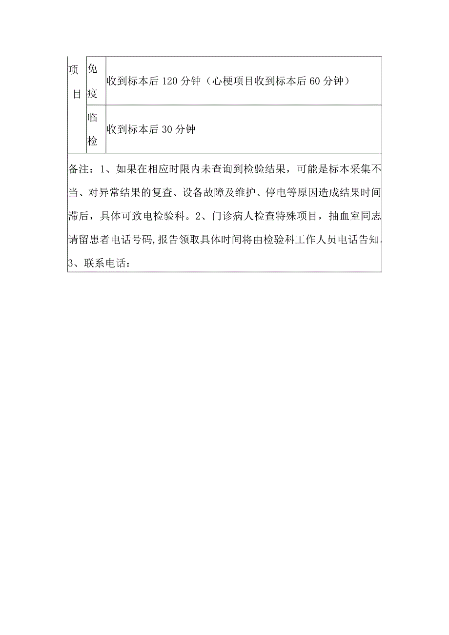 中医医院检验科检查流程及报告获取时间.docx_第3页