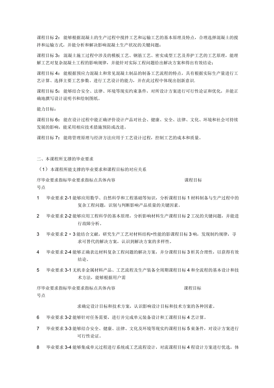 《无机非金属材料工艺学A》课程教学大纲.docx_第2页