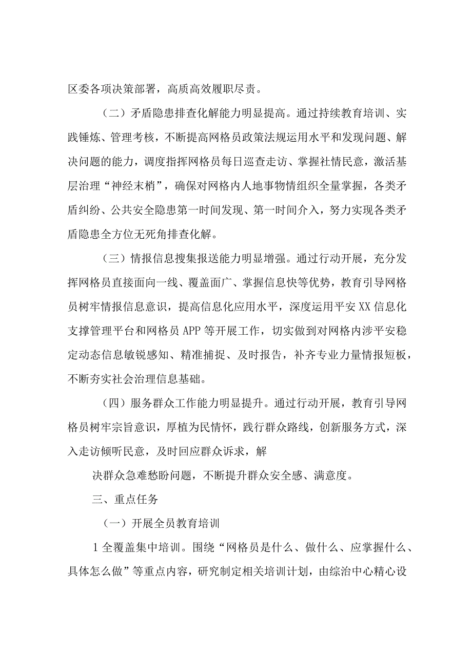 XX街道网格员能力提升行动工作方案.docx_第2页