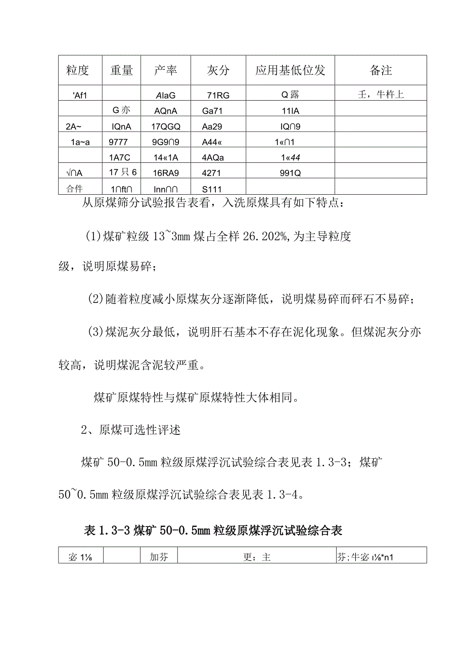 180万吨洁净煤项目煤源和煤质分析.docx_第3页