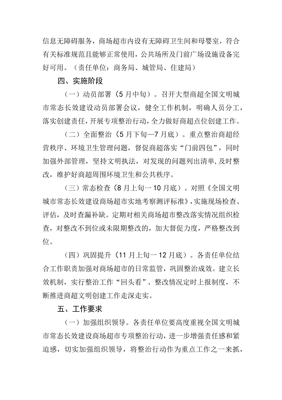 2023年度全国文明城市常态长效建设商超及商圈专项整治工作方案.docx_第3页