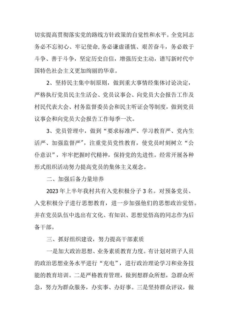 2023年方营村委会党组织建设工作汇报.docx_第2页