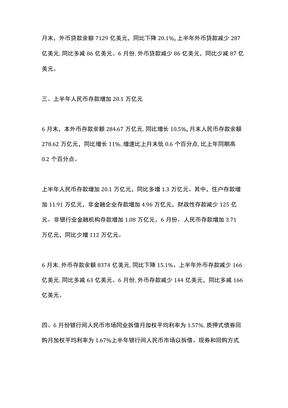 2023年上半年金融统计数据报告.docx_第2页