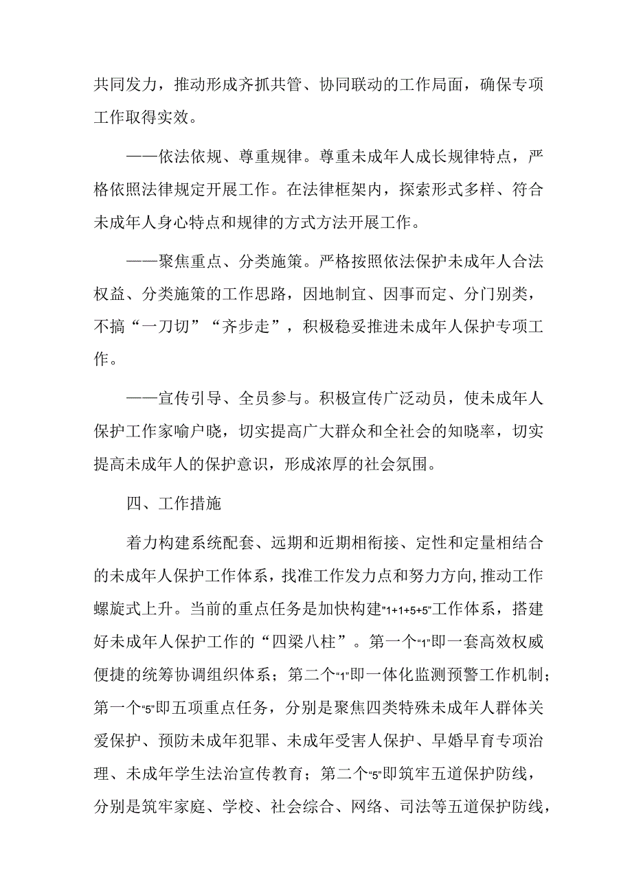 xxx县未成年人保护专项工作总体方案.docx_第3页