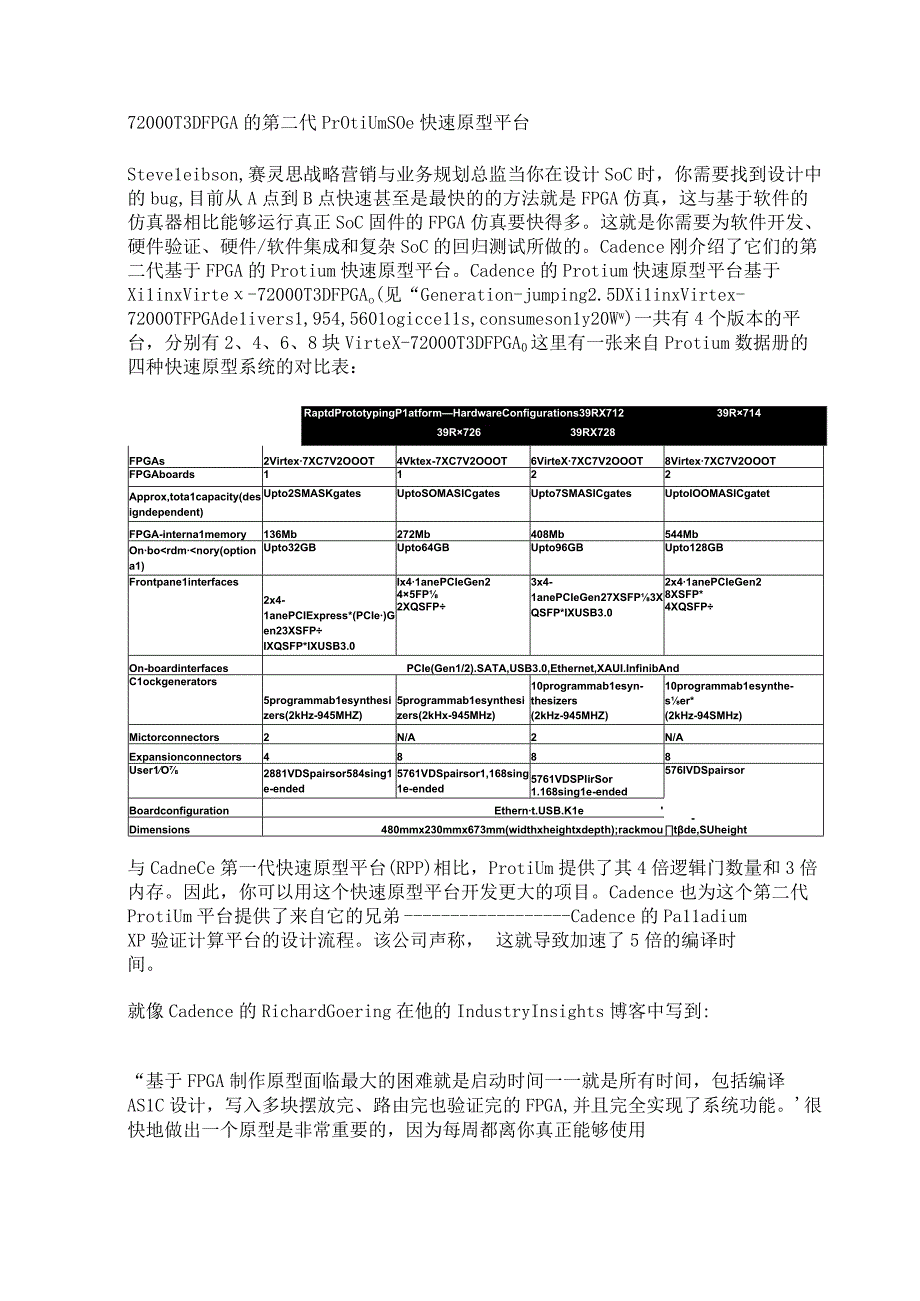 7 2000T 3D FPGA的第二代ProtiumSoC快速原型平台.docx_第1页